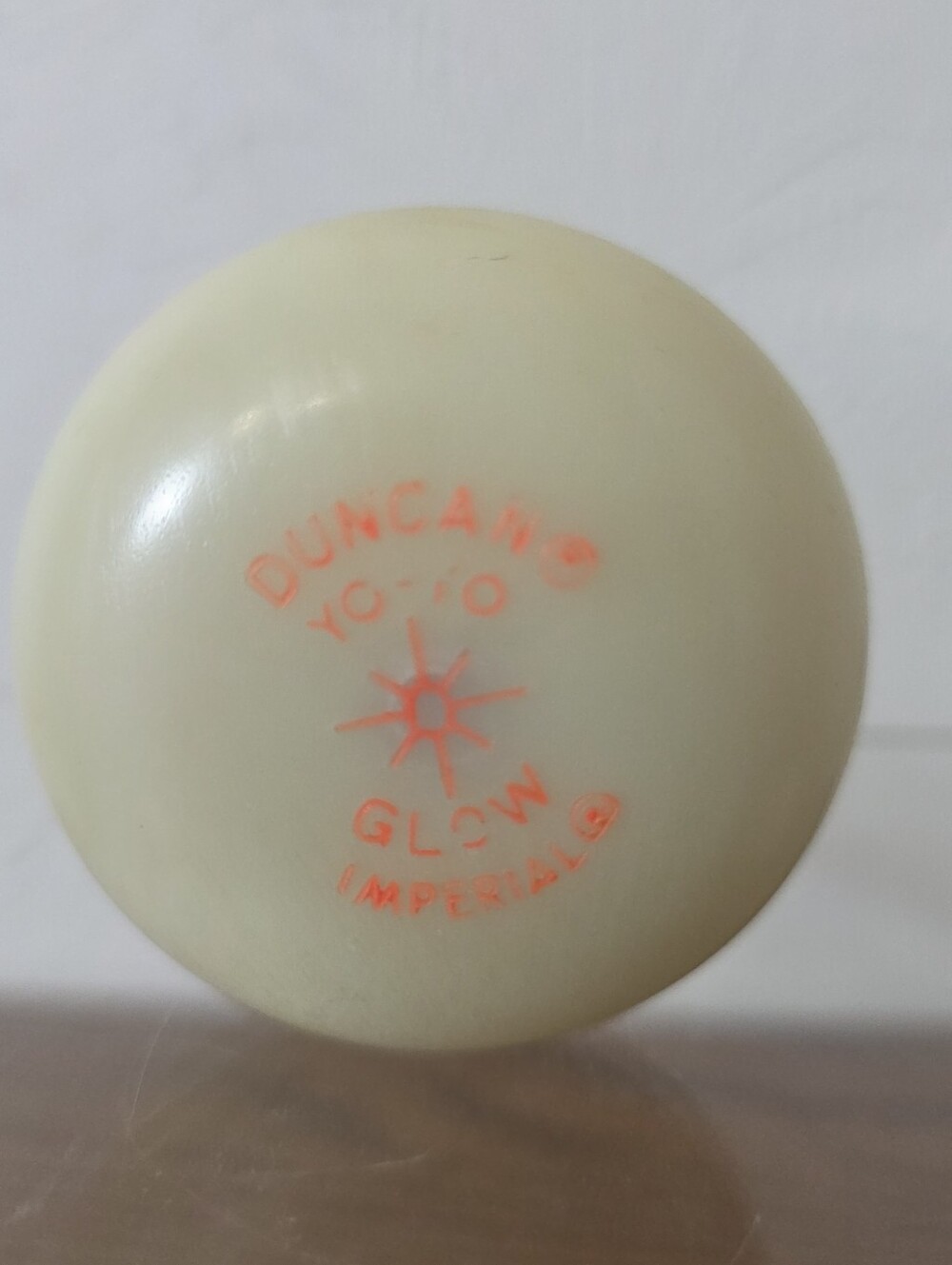 Vintage Duncan Glow Imperial Yo-Yo Glow-In-The-Dark Starburst